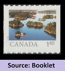 Canada 3443 3444 3445 From Far And Wide Hv Set 3  from Booklet  Mnh 2024