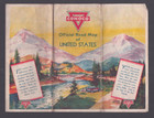1930 Conoco Official Road Map Of United States