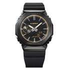 Casio G-shock Gm-2100lxb-1a9 Lux Black Steel Bezel A d Watch