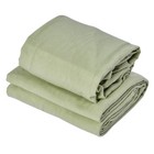 Cotton Flannel Sheets Set  3 Piece Set  Massage Table Cover Set  Beauty Salon   