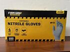 Firm Grip Pro Cleaning Disposable Heavy Duty Nitrile Gloves 100-count