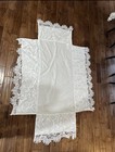 Pottery Barn Kids Lilly Pulitzer Eyelet Trim Crib Skirt  16  Drop  White