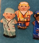 Melissa And Doug Career Hand Puppets First Responders Lot Of 4