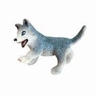 Schleich Husky Puppy  16373 Paw Up Playful 2007 Retired Dog Figure