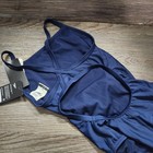 Speedo Solid One Piece Swimsuit Womens Size 30 Team Navy Eco Repreve Nwt Swim
