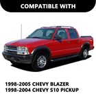 Headlight Assy W bulbs Fit For 98-05 Chevy Blazer 1998-2004 Chevy S10