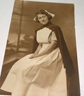 Rare Antique Vintage Nurse Photo Idd Lida Rafford Brooklyn New York Medical Life