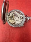 Gallet Decimal Jules Racine 30 Minute Mechanical Stop Watch 49mm Swiss 7 Jules