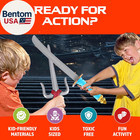 Ninja Toy Weapons Kids Role Play Set With 2 Katana Swords  2 Sais  4 Shuriken An