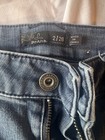 Prana Jeans Womens 2 Blue Dark Wash Skinny Stretch Denim Mid Rise Casual Pants