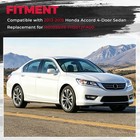 Front Bumper Trim Molding Compatible With 2013-2015 Honda Accord 4-door Sedan