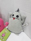 Little Uglys Ugly Ghost Uglydoll 2007 Gray 7    Wippy 8  Pink Plush 2010 Nwt
