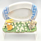 Disney Store 2007 Bambi Thumper   Miss Bunny Figural Egg Spring Picture Frame