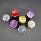 Vintage Bascal Aluminum Tumblers Set Of 7 Multicolor Cups Made In Italy Barware