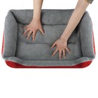 Pet Calming Bed Dog Cat Sleeping Kennel Puppy Soft Mat Pad Warm Nest Brand New