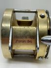 Heddon 400 Dominator Conventional Gold Lever Drag Saltwater Fishing Reel Vintage