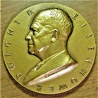 U s  Mint Bronze Medal Dwight D  Eisenhower 1957 2nd Term - Sealed