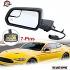 Driver Side Mirrors For Ford Mustang 2015-2023 W  Manual Fold Heated