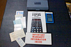 Vintage Hewlett Packard Hp-35 Electronic Calculator  Case  Power Cord No Battery