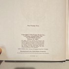 Our Family Tree Hardcover 1977 Vtg Genealogy  Family Record  Keeping Book