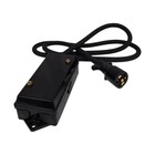 7 Way Plug Inline Pre-wired Trailer Black Cord Junction Box 6 Ft Wiring Cable   