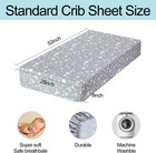 Baby Crib Sheets For Boys Fitted Crib Sheet 4 Pack For Standard Crib And Todd   