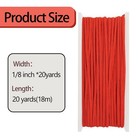 Red Elastic Band For Sewing  1 8 Inch 20 Yards High Inch   20 Yard  