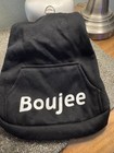 Boujee Black Dog Hoodie  Size Large New With Tags