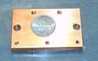 2 Piece Pure Copper Blocks 195 Grams Real 100  Thick Copper Electronics Usa Made