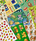 Vintage Full Sticker Sheets  Hallmark  Agc  Dennison  Gibson  Trend  You Choose 
