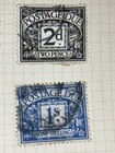 Gb King George V Postage Due Stamps Collection 1 2d To 2 6 Used High Values Lot