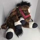 Plushland Flex Rider Brown Horse Backpack 21  Plush Soft Toy Stuffed Animal