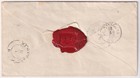 Ad Hannover Mi no  16 On Seal Letter From Stade Via Hamburg To Rostock