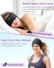 Musicozy Bluetooth Headband Sleep Headphones 2 In 1 For Sports And Travel