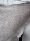 Queen 100  French Flax Linen  Pillowcases   Set Of 2  Natural Color