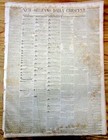 1856 New Orleans Louisiana Newspaper W Illust Front Page Ad For Slave Sale Depot