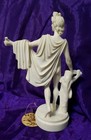 Handmade Alabastrine Oxlite Statue New Old Stock Greek roman God Apollo Pegasus