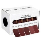 5 Grits Emery Cloth Sand Paper Roll 150 240 320 400 600 Grits Abrasive Sandpaper