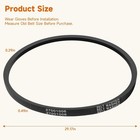 38174 27001006 Washing Machine Drive Belt Replacement Suitable For Diy