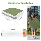 Pu Waterproof Toddler Booster Seat For Dining Table Portable Adjustable Travel