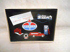 Gasoline Advertising Vtg American Gas Oil Amoco Glass Dish Delco Heat Liberty Ny