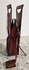 Leather Wine Bottle Sleeve Bag Carrier Tote With Tie - New