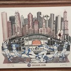 Eugene Andreyev 1985 Chicago Cubs Alabaster Etching  Artist Proof  Very Nice 