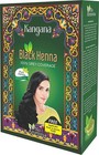 Black Henna For 100  Grey Coverage - Natural Hair Dye color   6 Pouches - Tot   