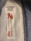 Vintage Levi s For Gals  White Tag Big  e   Rare Navy Herringbone  Immaculate