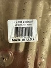 Vintage Jv Reed Southwestern Metal Dust Pan Sun Cactus Peppers Orange Patina Usa