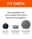 Amazon Echogear Outlet Hanger For Echo Dot 4th Generation - White