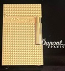 S t  Dupont Yellow Gold Diamond Head Line 2 Lighter  016284   16284  Nib