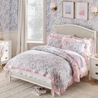 Pottery Barn Teen-hello Kitty   Friends Organic Stripe Ruffle Sheet Set