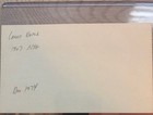 Larry Doyle Signed Index Card Best Wishes Ny Giants 1912 Mvp T206 No Coa